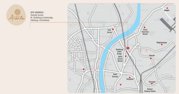  sankalp-ananta Location Plan