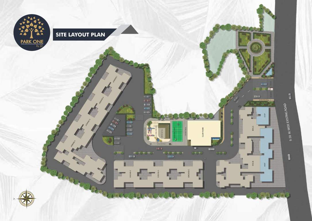  park one Layout Plan