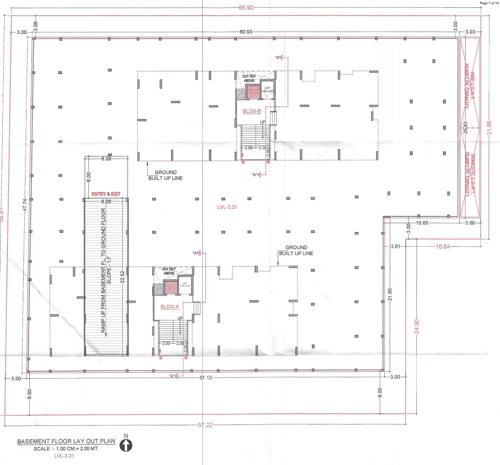  shivansh-heights A, B Basement Cluster Plan
