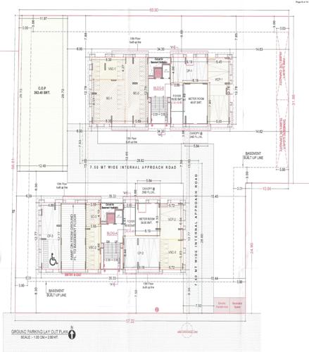  shivansh-heights A, B Cluster Plan For Ground