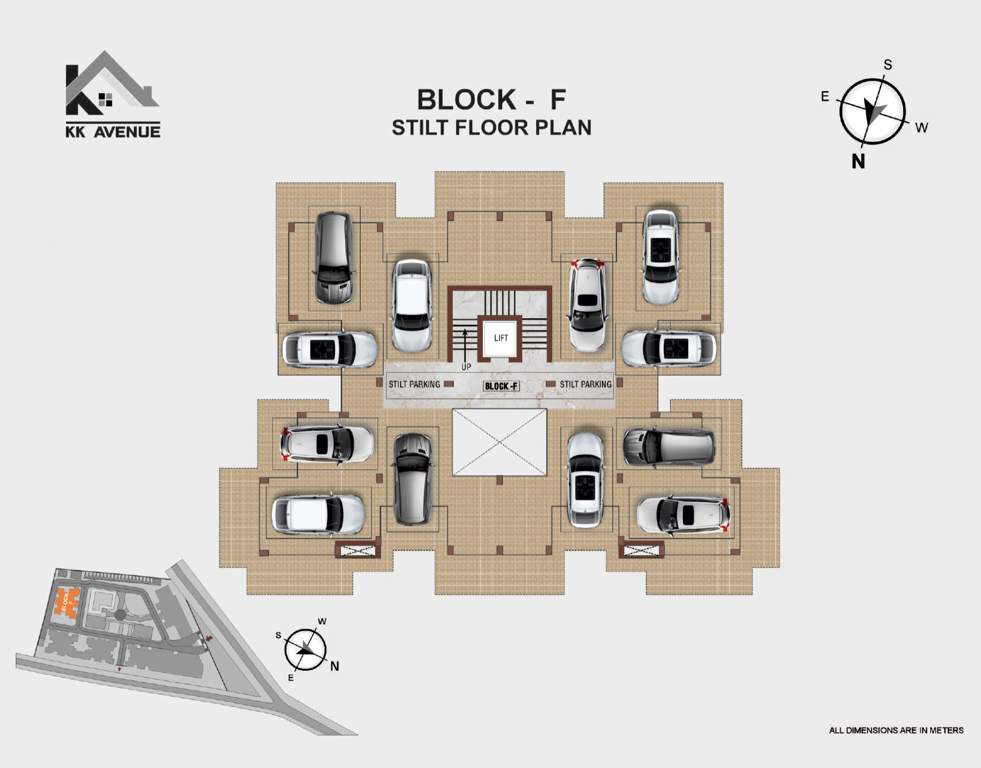  avenue Block A Cluster Plan