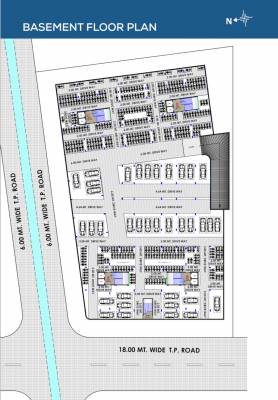  sky-harmony Block A & B & C & D Basement Floor Cluster Plan