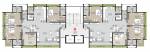 Block A Cluster Plan from 1st to 10th Floor  simandhar-avenue Block A Cluster Plan from 1st to 10th Floor