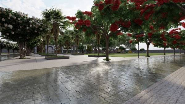  urban-blossom Paved Compound