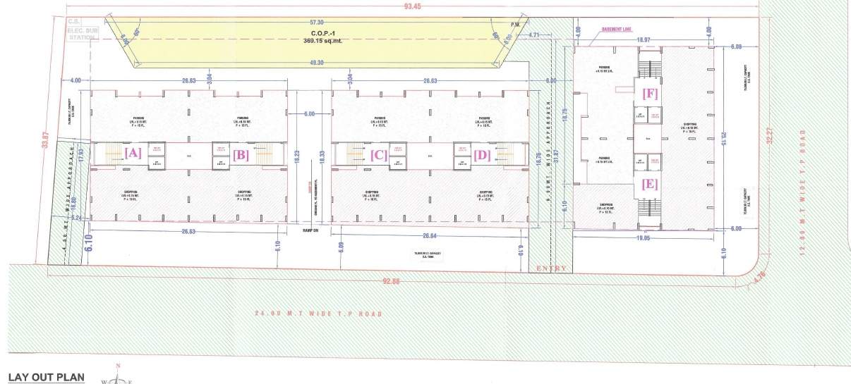  gajanand residency Layout Plan