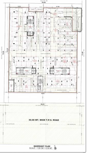  rehvassa-saffron Block A, Block B, Block C Basement  Cluster Plan