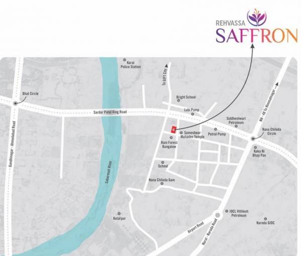  rehvassa-saffron Location Plan