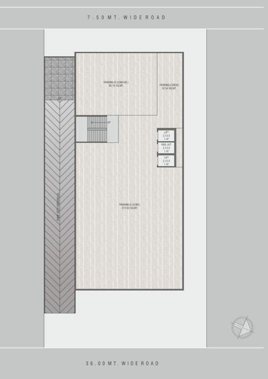  paramount Paramount Basement Floor Cluster Plan