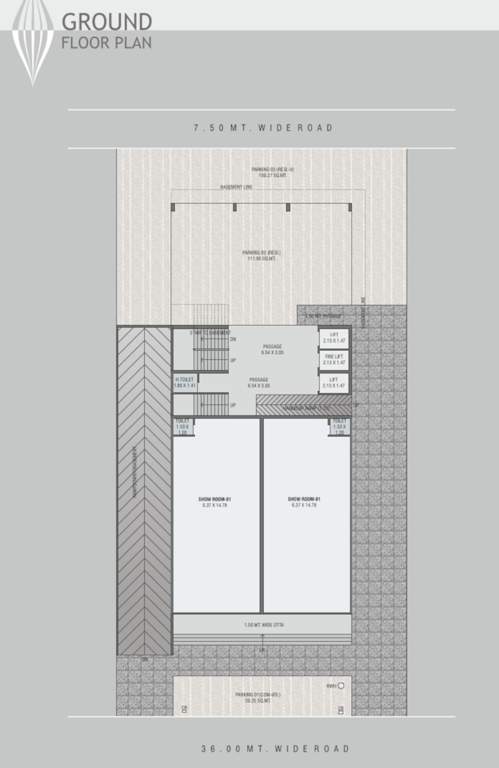  paramount Paramount Ground FloorCluster Plan