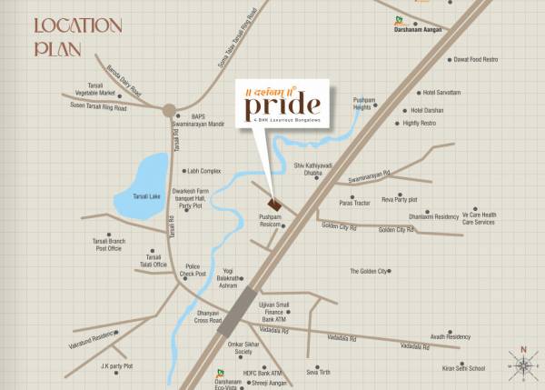 Location Plan darshanam-pride Location Plan