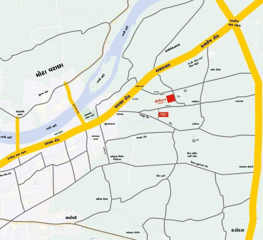  bunglows Location Plan