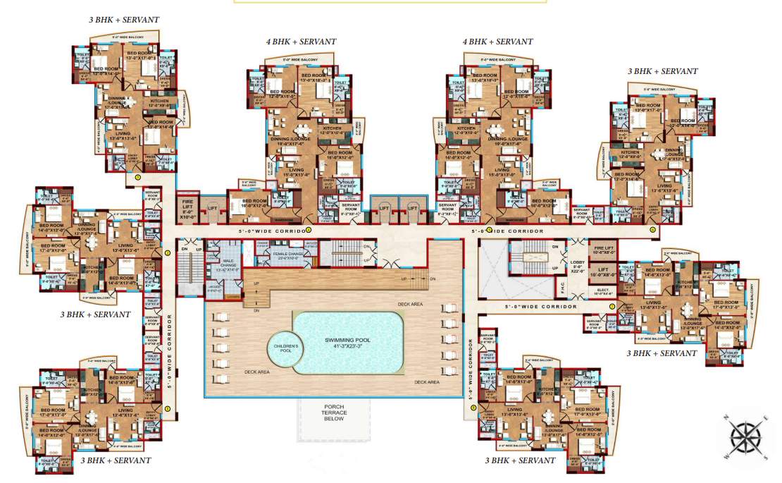  ontario r3 Ontario R3 Cluster Plan For 4th Floor