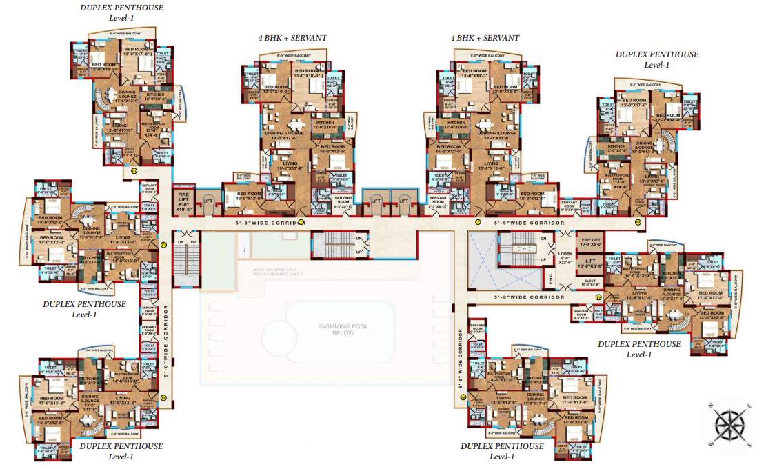 ontario r3 Ontario R3 Cluster Plan From 16th To 18th Floor