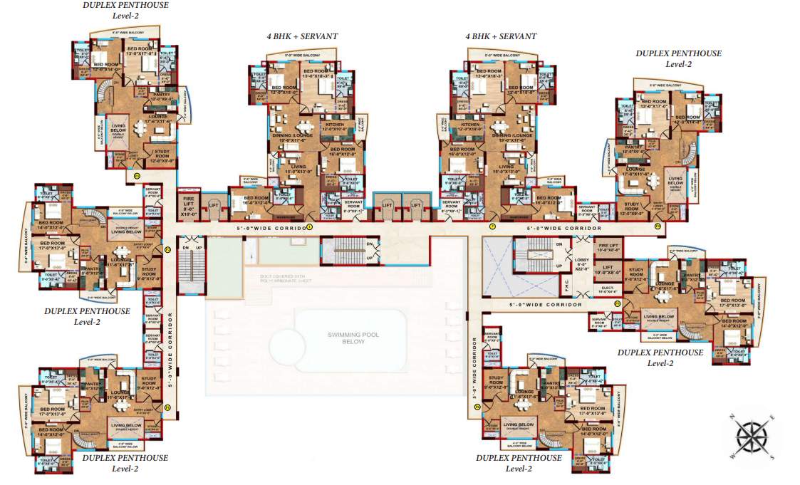 ontario r3 Ontario R3 Cluster Plan From 17th To 19th Floor
