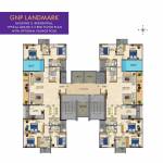 Residential Building No 2 Cluster Plan  landmark Residential Building No 2 Cluster Plan