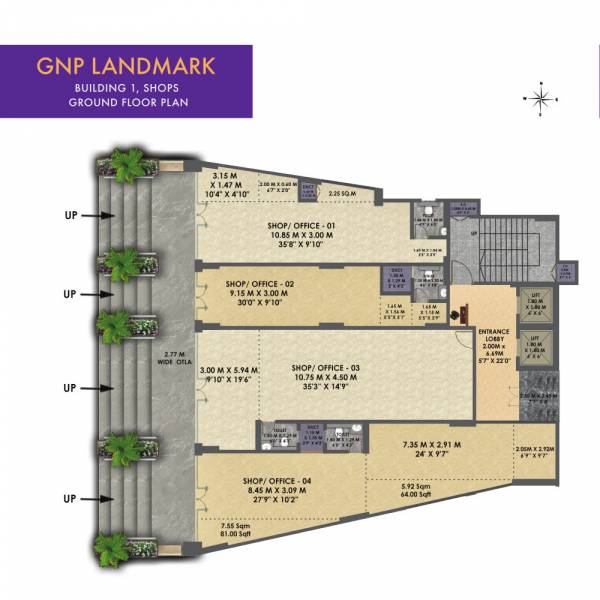  landmark Residential Building No 2 Cluster Plan