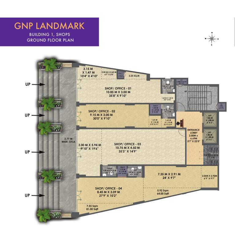  landmark Residential Building No 2 Cluster Plan