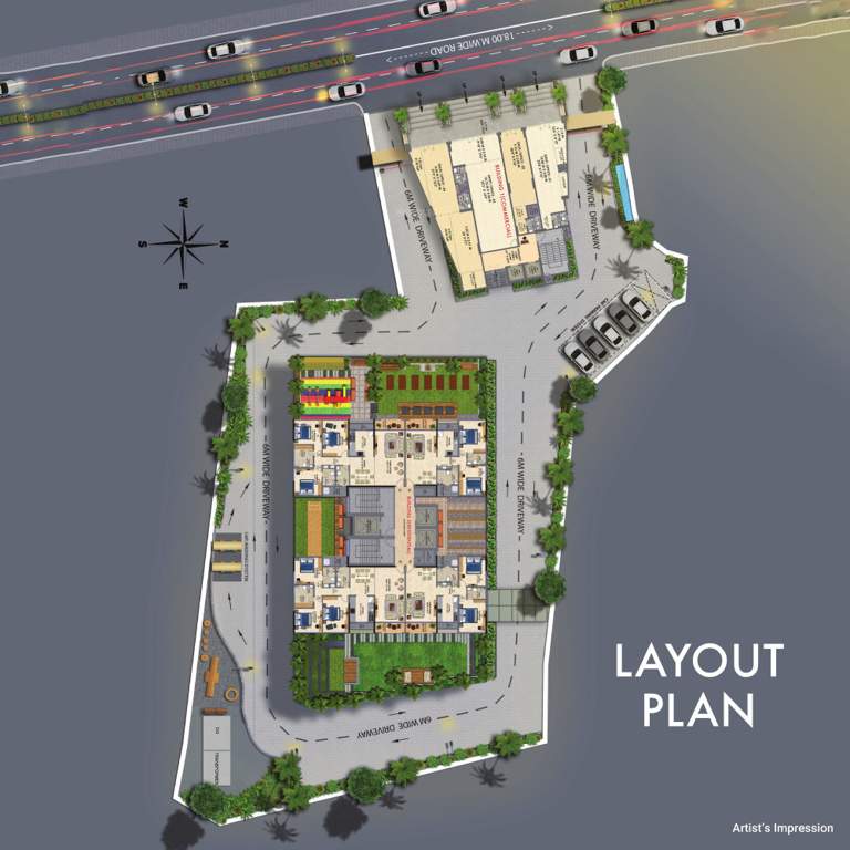  landmark Layout Plan