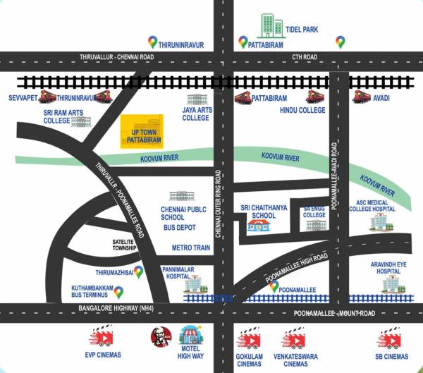  uptown Location Plan