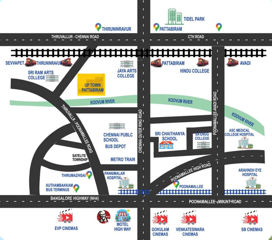  uptown Location Plan