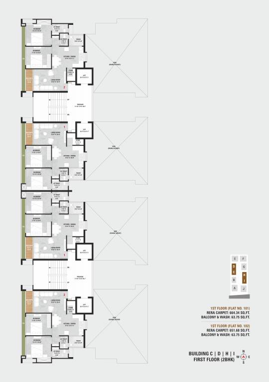 siddhi vinayak elements Tower 1 Cluster Plan