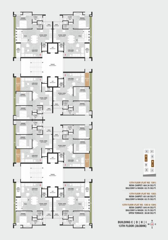 siddhi vinayak elements Tower 1 Cluster Plan