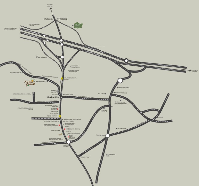  fairmount sri ram garden 2 Location Plan