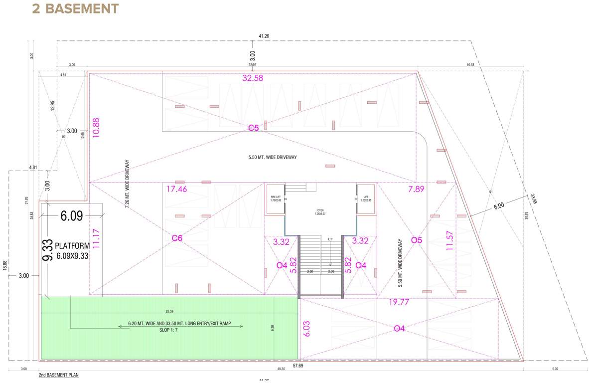  rich wood A 2nd Basement Cluster Plan