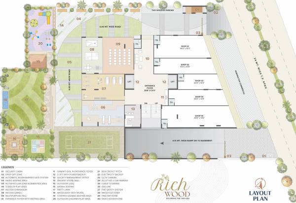  rich-wood Layout Plan