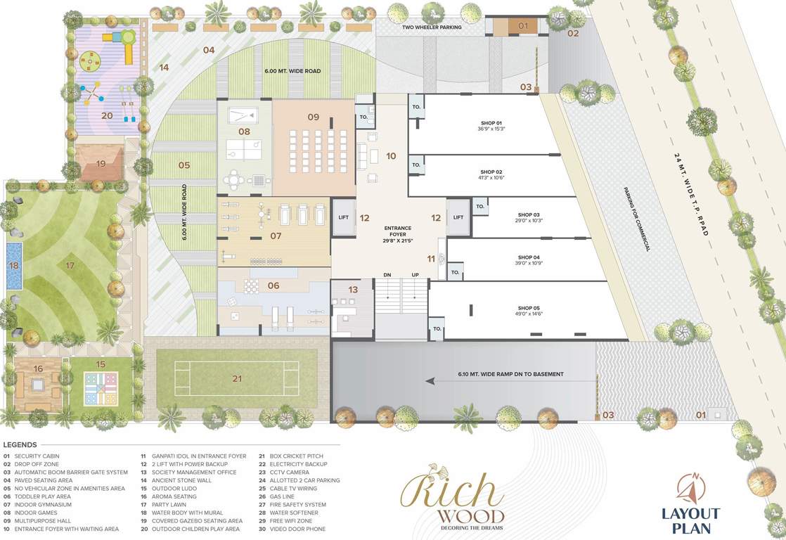  rich wood Layout Plan