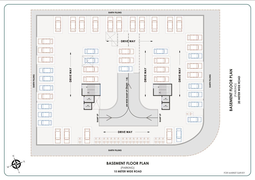 emerald pushpak nagar Cluster Plan