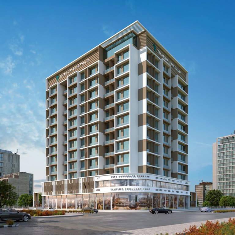 emerald pushpak nagar Elevation