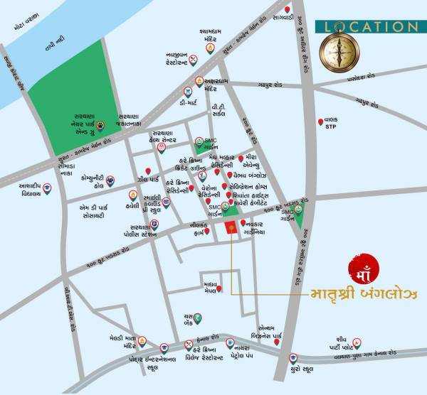  maatrushree-bungalows Location Plan