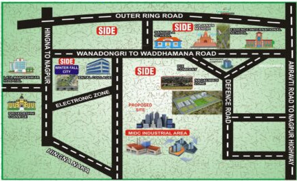 kingdom city Location Plan