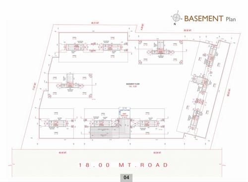 Block A, B, C, D, E, F, G, H, I & J Cluster Plan For Basement shyam-vrindavan Block A, B, C, D, E, F, G, H, I & J Cluster Plan For Basement