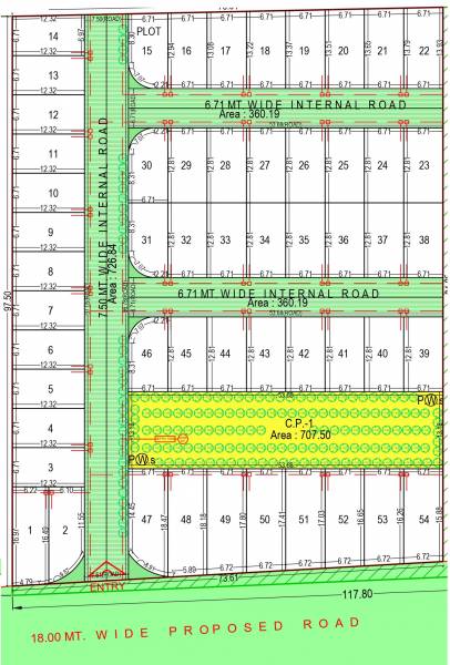 Layout Plan amar-bunglows Layout Plan