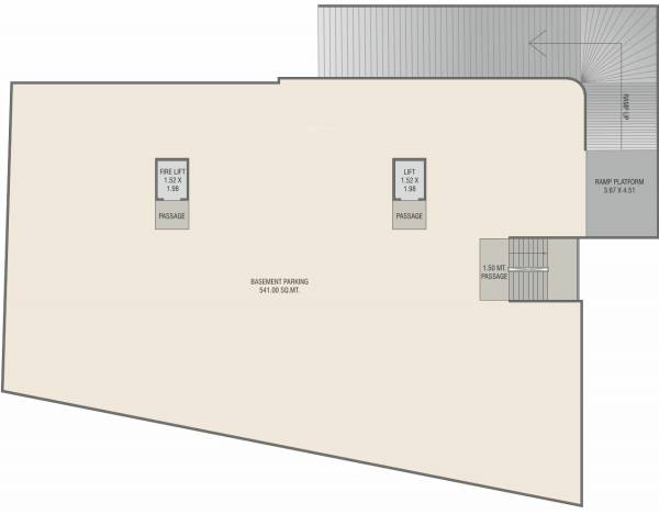  soham-resicom Tower A Cluster Plan For Basement
