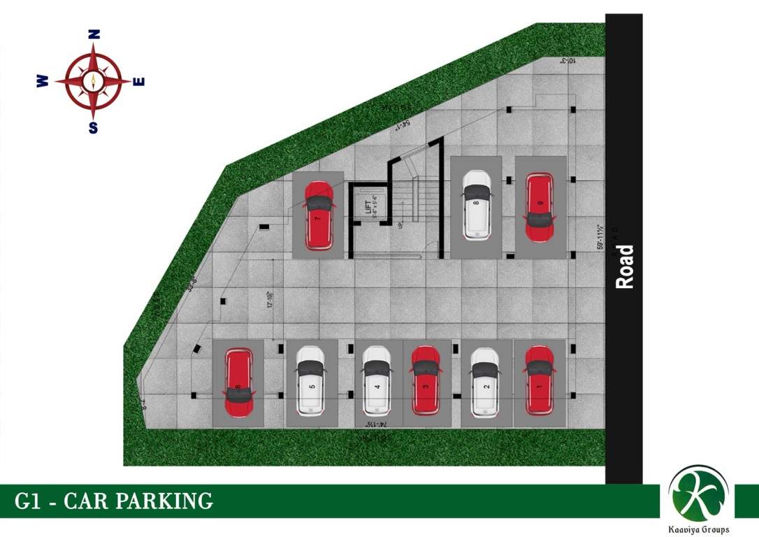  garden dream homes moon block Kaaviya Garden Dream Homes Moon Block Cluster Plan