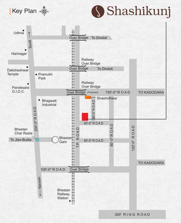  shashikunj Location Plan