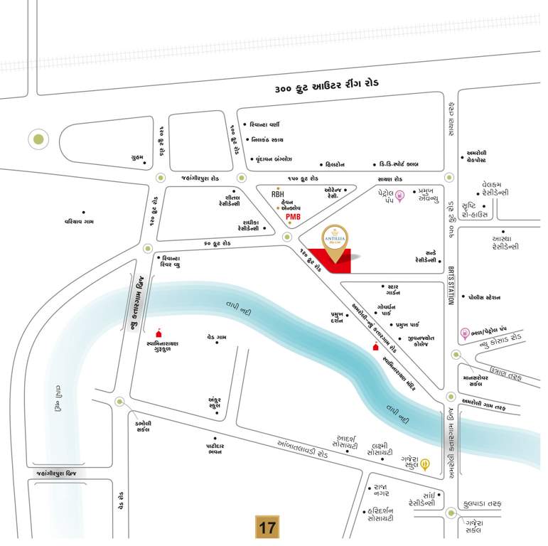  antillia skyline Location Plan