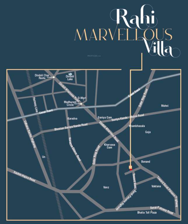  rahi marvellous villa Location Plan