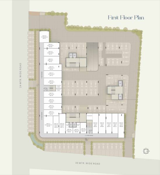  broadway-skycourt Block A Cluster Plan