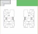  sparsh Block A & B Cluster Plan for 12th Floor