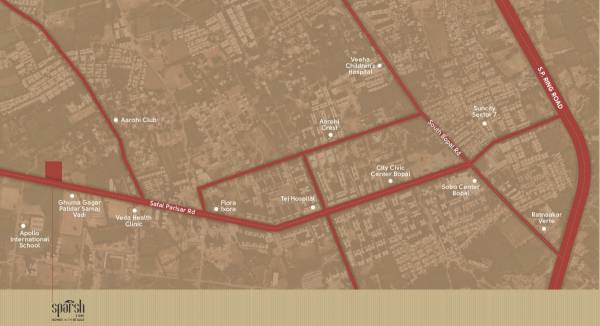  sparsh Location Plan
