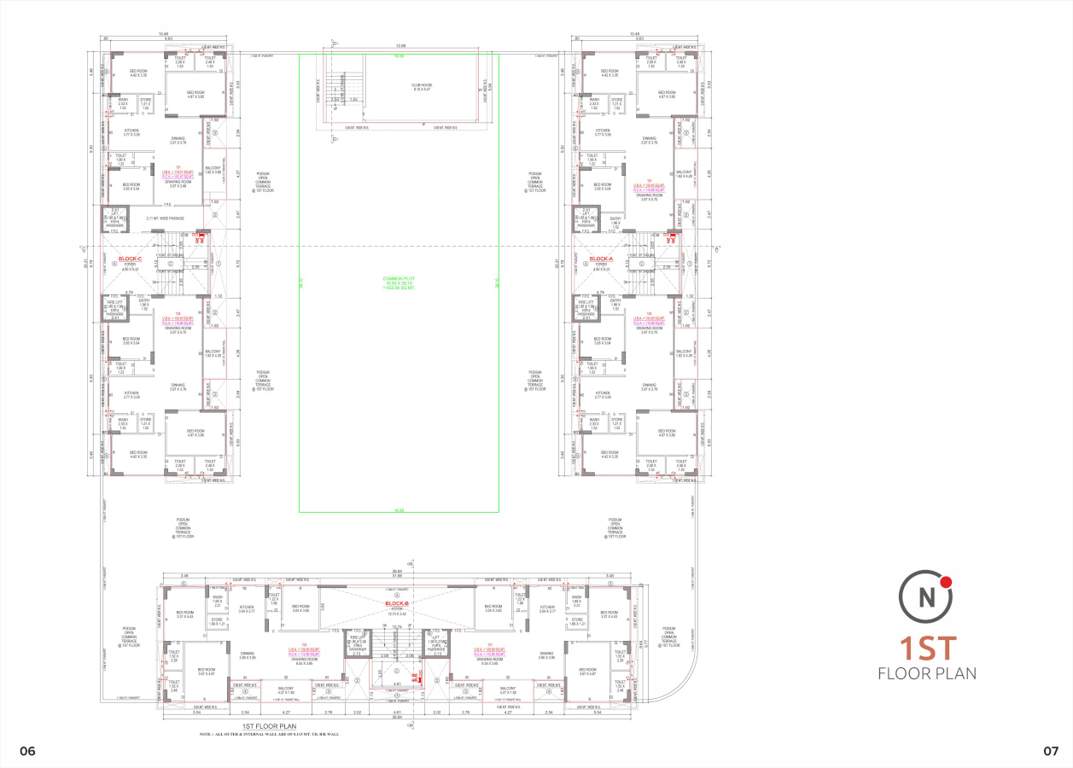  aurika one Cluster Plan