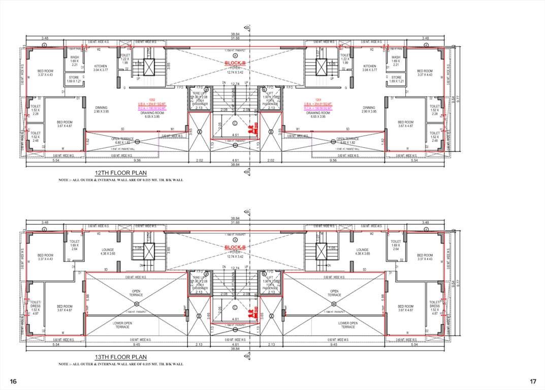  aurika one Cluster Plan