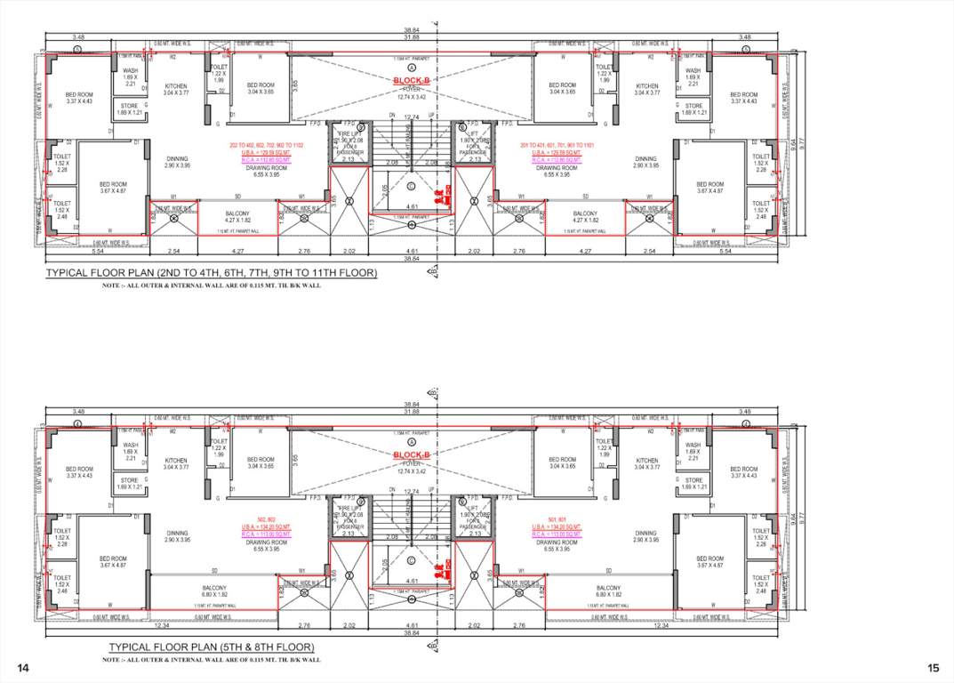  aurika one Cluster Plan
