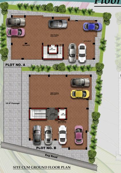  pavithram Block A Cluster Plan