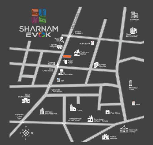 Location Plan sharnam-evok Location Plan