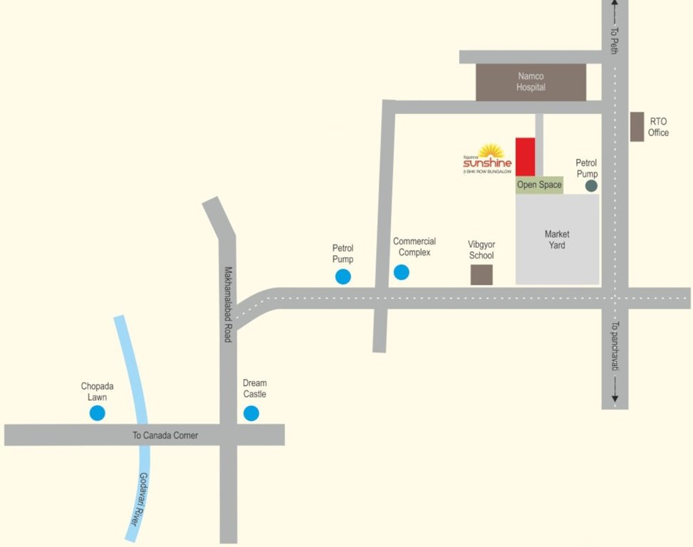  sunshine Location Plan